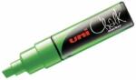 Uni Chalk Marker Creta Uni Chalk PWE-8K 8 mm, Fluo Green
