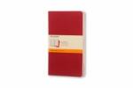Moleskine jegyzetfüzet - Cahier 3DB CH116VF piros "L" Vonalas