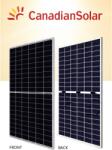  Panou Solar Fotovoltaic Monocristalin BiHiKu7 Bifacial Mono PERC CS7L-595MB-AG Silver Frame, max. 1500V, lungime cablu 460mm(+)/340mm(-), conector T6, 595W, 2172x1303x33mm, IP68, 120 celule [2X(10X6)]
