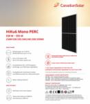 Panou Solar Fotovoltaic Monocristalin HiKu7 Mono PERC CS6N-665MS Silver Frame, max. 1500V, lungime cablu 1400mm, conector T6, 665W, 2384x1303x35mm, IP68, 132 celule [2X(11X6)] - panouricluj - 607,10 R