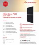  Panou Solar Fotovoltaic Monocristalin HiKu6 Mono PERC CS6W-550MS Silver Frame, max. 1500V, lungime cablu 1400mm, conector T6, 550W, 2278x1134x30mm, IP68, 144 celule [2X(12X6)]