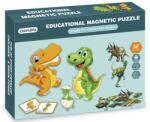 2IN1 mágneses puzzle - dínók, 95 db (59381) - ejatekok