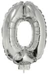  Számos lufi - 0, ezüst, 42 cm (66220)