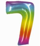 Godan Szivárvány színű, számos fólia lufi, 76 cm - 7 (CH-STC7) - ejatekok