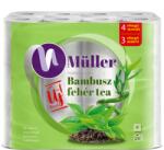 Müller toalettpapír Bambusz-fehér tea 4 rétegű 24 tekercs