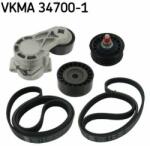 SKF Set curea transmisie cu caneluri SKF VKMA 34700-1 (VKMA 34700-1)
