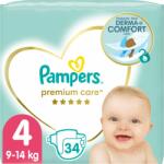 Pampers Premium Care 4 Maxi 9-14 kg 34 buc