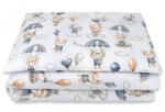  Baby Shop 2 részes babaágynemű 90x120 cm - kék lufis állatok