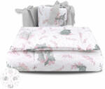  Baby Shop 3 részes ágynemű garnitúra - Lulu rózsaszín/szürke - babastar
