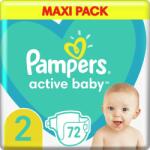 Pampers Active Baby 2 Mini 4-8 kg 72 buc