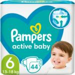 Pampers Active Baby 6 Extra Large 13-18 kg 44 buc