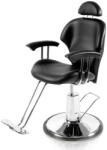 Hoppline Fodrász szék állítható magassággal, fekete (HOP1000967-1)