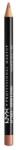 NYX Professional Makeup Slim Lip Pencil hosszan tartó krémes szájkontúrceruza árnyék 860 Peekaboo Neutral