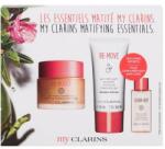 Clarins My Clarins Matifying Essentials most: Re-Boost Matifying Hydrating Blemish Gel arcgél 50 ml+ My Clarins Re-Move Purifying Cleansing Gel arctisztító gél 30 ml + Clear-Out Purifying and Matifying Toner 
