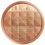 Rimmel London Radiance Brick púder és highlighter bronzosító 12 g árnyék 001 Light