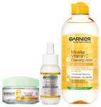 Garnier Skin Naturals Vitamin C Glow Jelly Daily Moisturizing Care most: arcgél 50 ml + arcszérum 30 ml + micellás víz 400 ml nőknek