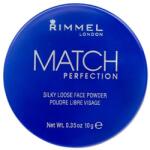 Rimmel London Match Perfection lágy púder 10 g árnyék 001 Transparent