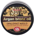 Vivaco Sun Argan Bronz Oil Suntan Butter SPF15 argánolajat tartalmazó napozóvaj a gyors barnulásért 200 ml