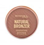Rimmel London Natural Bronzer Ultra-Fine Bronzing Powder hosszan tartó bronzosító 14 g árnyék 002 Sunbronze