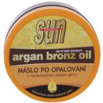 Vivaco Sun Argan Bronz Oil Glitter Aftersun Butter napozás utáni testvaj argánolajjal és csilámokkal 200 ml