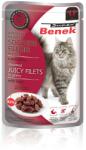Super Benek Super Hrana umeda pentru pisici, fileuri vita in sos 85 g