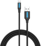 Vention Cable USB 2.0 A to Micro USB Vention COLBD 3A 0, 5m black (COLBD) - scom