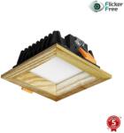 APLED Corp de iluminat LED încastrat SQUARE LED/3W/230V 4000K 9x9 cm lemn masiv frasin APLED (AP0207)
