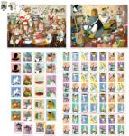 Educa Superpack 4în1 Forest Tales by Kasandra Educa domino pexeso și puzzle cu 25 și 50 piese de la 3 ani (EDU19688) Puzzle