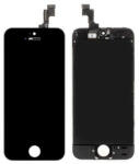  Apple iPhone 5S kompatibilis LCD kijelző érintőpanellel, OEM jellegű, fekete, Grade R - pixelrodeo