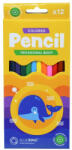 BLUERING Színes ceruza készlet, hatszögletű Bluering® 12 klf. szín - toptoner
