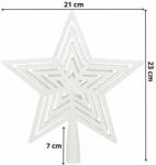 SPRINGOS Ca1279 decorare stea de Crăciun 21 x 22, 5 cm (CA1279)