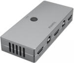 Hama KVM превключвател Hama Connect2Switch, 4-портов, USB, HDMI, Вкл. кабели (Connect2Switch)