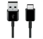 Samsung EP-DG930IBE kompatibilis USB Type-C adatkábel, 1, 5m, fekete, Eco csomagolás