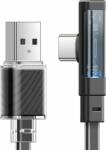 Mcdodo CA-3423 USB-C/Lightning apa - USB-C/Lightning apa Adat és töltő kábel - Fekete (1.8m) (CA-3423)
