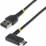 StarTech R2ACR-15C-USB-CABLE USB-A apa - USB-C 2.0 apa Adat és töltő kábel - Fekete (0.15m) (R2ACR-15C-USB-CABLE)