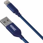 YENKEE YCU 611 BE USB-A apa - Lightning apa 2.0 Adat és töltőkábel - Kék (1m) (YCU 611 BE)