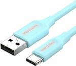 Vention COKSH USB Type-A apa - USB Type-C apa Adat és töltő kábel - Világoskék (2m) (COKSH)