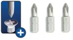 Dedra Csavarhúzó bitek Phillips PH1x25mm, 3db blister 18A02PH10-03 (18A02PH10-03)