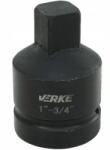 VERKE gépi ütvecsavarozó dugókulcs átalakító adapter 1" -3/4" V39449 (V39449)