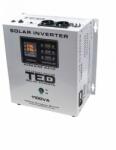 TED Electric Invertor solar de la 12V la 230V 1100VA/700W MPPT unda sinusoidala TED000279 (TED000279)