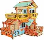 Woodcraft Construction Kit Woodcraft Puzzle 3D din lemn Cabana la tara (DDXE-G045H)