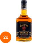 Jim Beam Set 2 x Whisky Jim Beam Double Oak, 43%, 0.7 l
