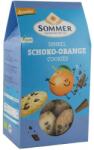 Sommer Biscuiti BIO din Grau Spelta cu Ciocolata Amaruie si Ulei de Portocale, 150 g, Sommer (SM590524)