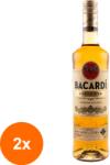 BACARDI Set 2 x Rom Carta Oro Bacardi, 40%, 0.7 l