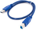 Thunder Germany UPC-73 (USB-A papa - USB-B papa) Nyomtató kábel, kék, USB3.0 - 0, 5m