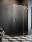 Radaway Essenza Pro KDJ jobbos zuhanyajtó 100x200 átlátszó üveg, arany profilszín 100971000901R (10097100-09-01R)