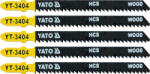 YATO Lama fierastrau pendular YATO tip T 100mm HCS 10TPI lemn 5pcs (YT-3404)