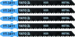 YATO Lama fierastrau pendular YATO tip T 100mm HSS 8TPI metal 5pcs (YT-3411)
