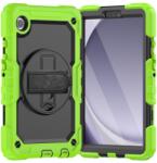  Husa SOLID 360 rezistenta pentru Samsung Galaxy Tab A9 Plus verde neon