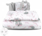  Baby Shop 3 részes ágynemű garnitúra - Lulu rózsaszín/szürke - babyshopkaposvar